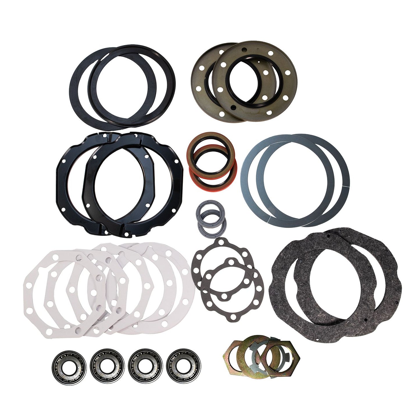 91-97 Landcruiser FJ80 Knuckle Kit Both Sides W/ Trunnion Bearings Seals Wipers Yukon Gear