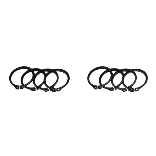 Full Circle Snap Rings (4) For Dana 60 733X U-Joint With Aftermarket Axle (4)Full Circle Snap Rings Fits D60 733X U-Joint W/Aftmkt Axle Yukon Gear Yukon Gear and Axle