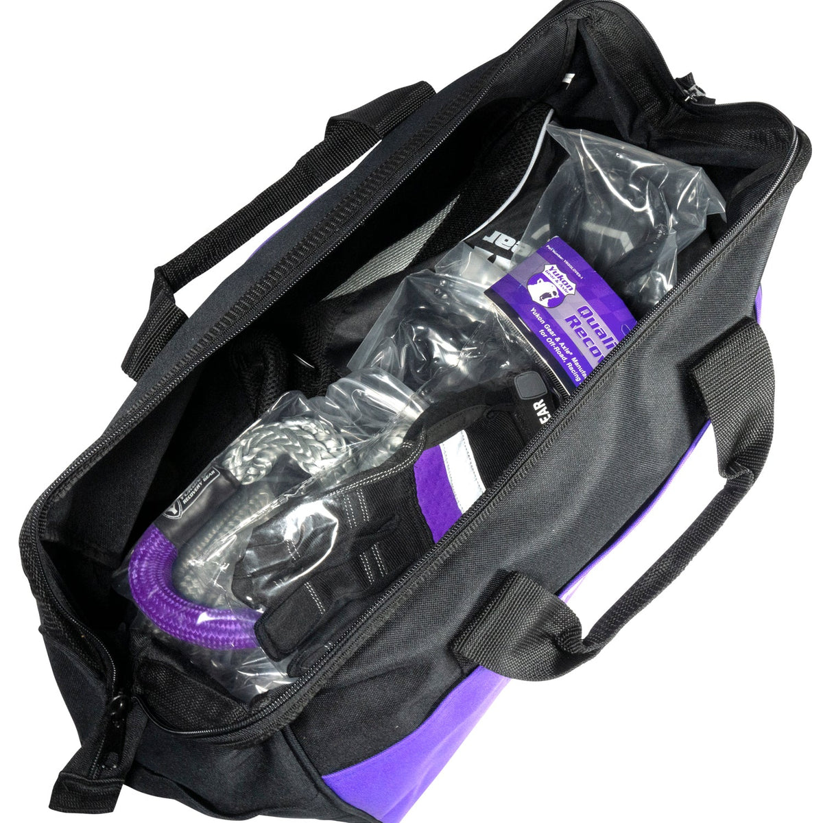 Recovery Gear Kit With 7/8 30-Foot Long Kinetic Rope Shackles & More Recovery Gear Kit W/ 7/8 Inch Rope Yukon Gear Yukon Gear and Axle