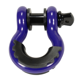 compare product D-Ring Shackle 3/4 Inch Diameter 9 500 Lb Rating Recovery Gear 3/4 Inch D-Ring Shackle W/ Pin Black 4.75T Yukon Gear