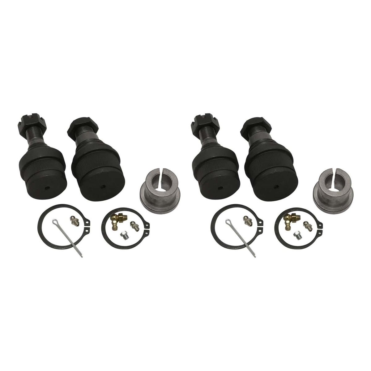 Ball Joint Kit For Dana 50/60 Front Differential Both Sides W/Bushing HD Ball Joint Kit W/ Alignment Bushing D50 D60 Ford Dodge (2) Upper & (2) Lower Yukon Gear Yukon Gear and Axle