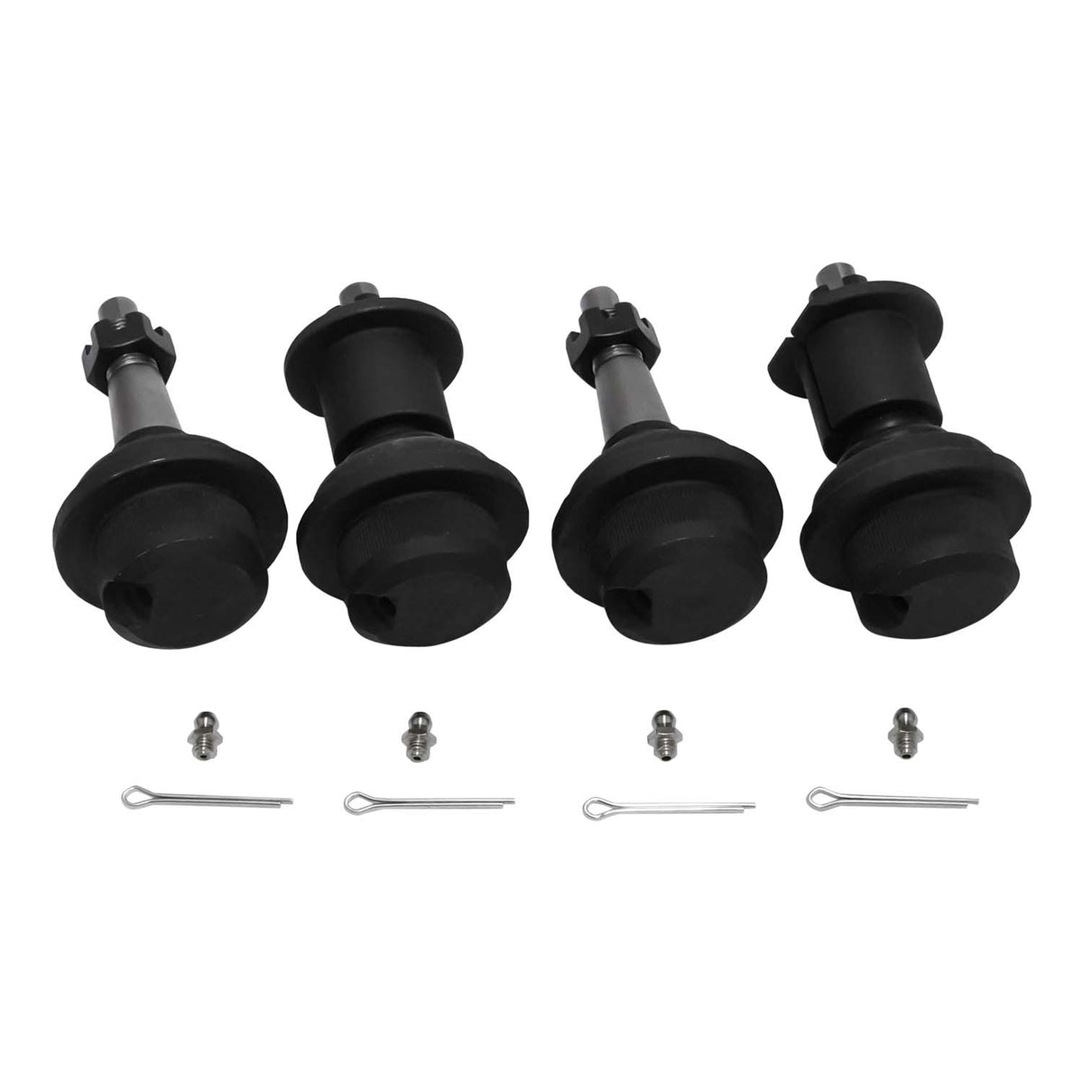 Ball Joint Kit For Jeep Wrangler JL & Gladiator Jt Both Sides HD Ball Joint Kit 2018+ Jeep Jl/ Jt (2) Upper & (2) Lower Yukon Gear Yukon Gear and Axle