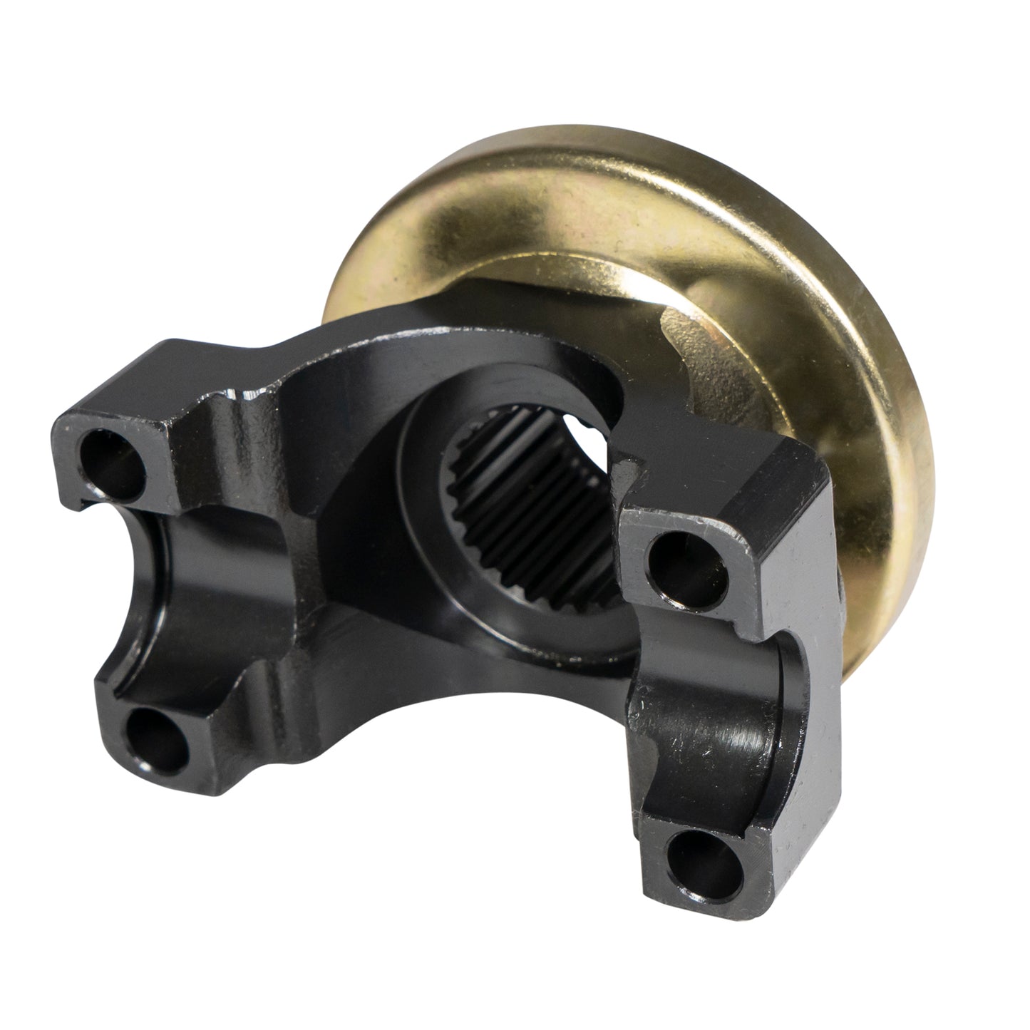 24 Spline Front Pinion Yoke For Dana 30 & 44 Jk 1350 U-Bolt Design D30 D44 1350 Pinion Yoke U/Bolt Design 24 Spline Front(Aftermarket JK ) 1.850 Inch Hub Diameter Yukon Gear