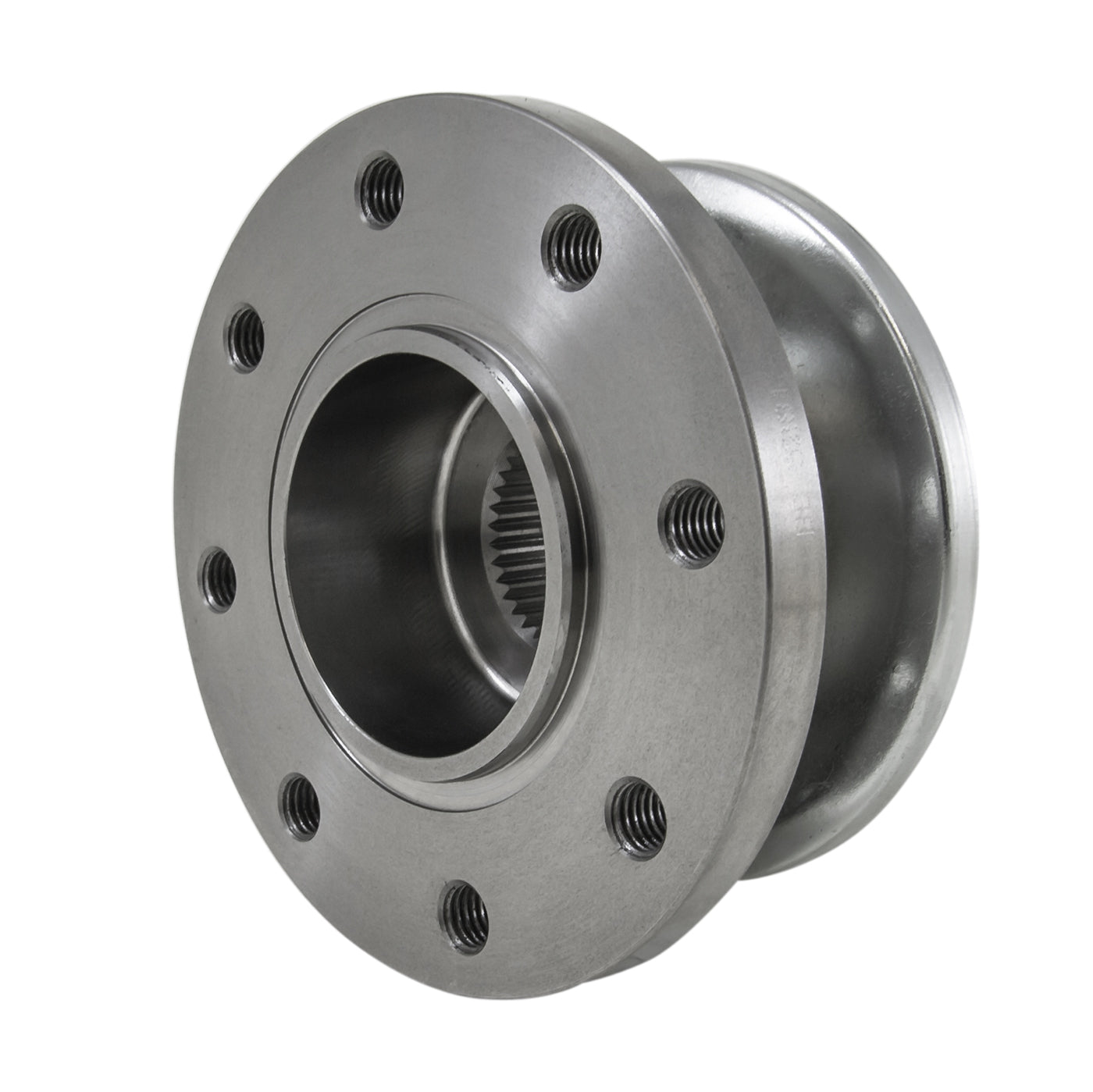 Round Replacement Yoke Companion Flange For Dana 60 And 70. D60 & D70 Pinion Flange 5 Inch O.D. W/ 8 X 4.25 Inch Bolt Pattern Yukon Gear