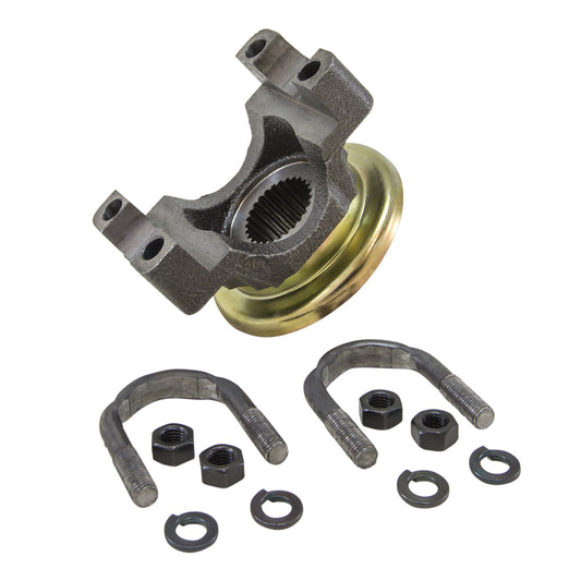 Yoke For 8.2 Inch Bop Differential Mech 3R U/Joint Size U/Bolt Design. 8.2 Inch Bop GM 3R U-Bolt Type Pinion Yoke ( Incl U-Bolts) Yukon Gear Yukon Gear and Axle