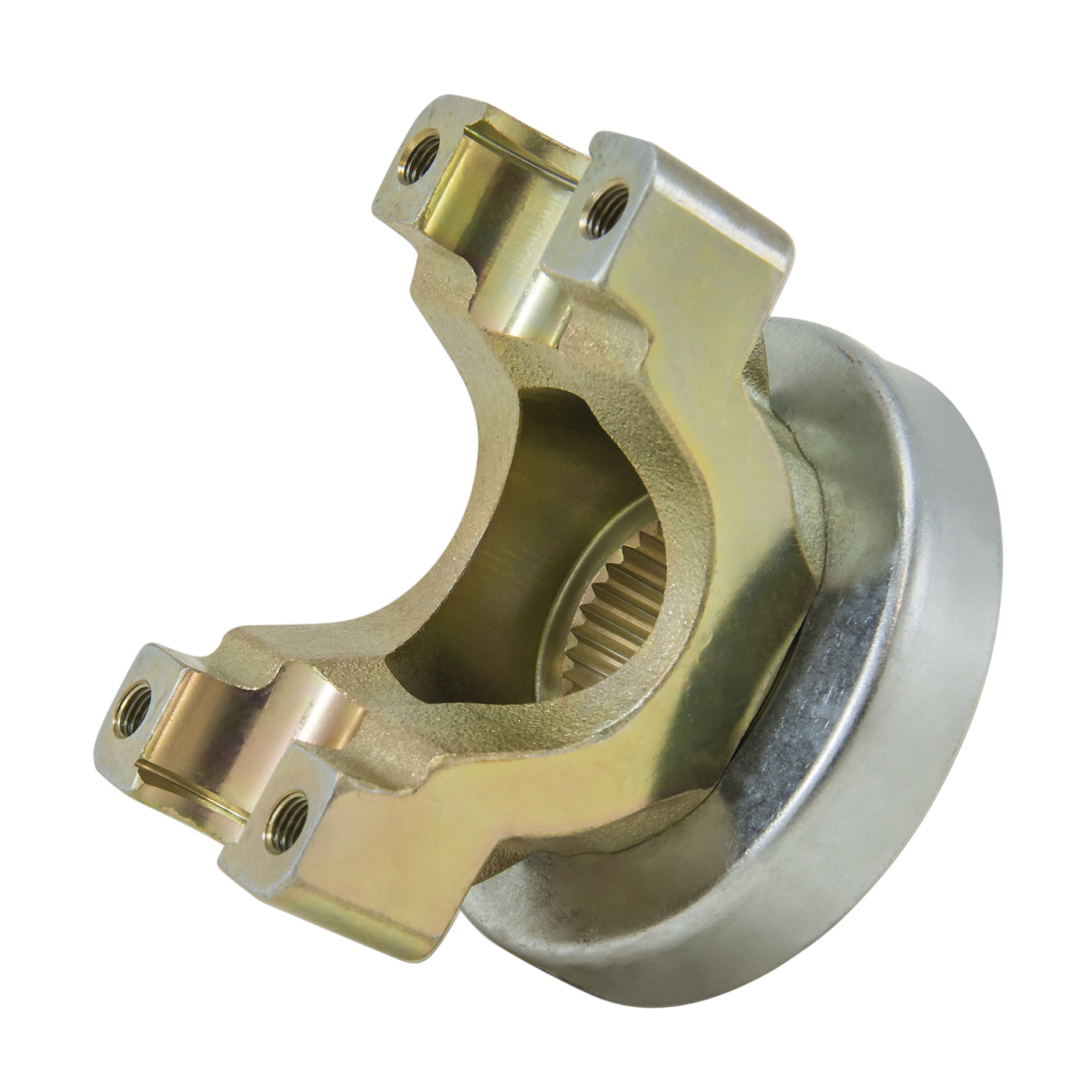 Cast Yoke For GM 8.5 Inch With A 1350 U/Joint Size. 8.5 Inch GM 1350 Pinion Yoke Cast Uses Straps (Rare Size) Yukon Gear