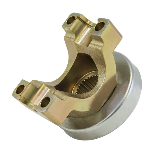 Forged Yoke For GM 8.5 Inch With A 1350 U/Joint Size. 8.5 Inch GM 1350 Pinion Yoke Forged Uses U-Bolts (Rare Size) Yukon Gear Yukon Gear and Axle