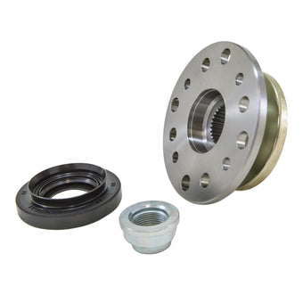 compare product Yoke For Toyota V6 Rear With 29 Spline Pinion W/Pinion Seal & Pinion Nut 29 Spline Toyota Pinion Flange Kit Lrg+Sml Hole 12 Bolt Holes 29 Spline W/Seal & Nut Yukon Gear
