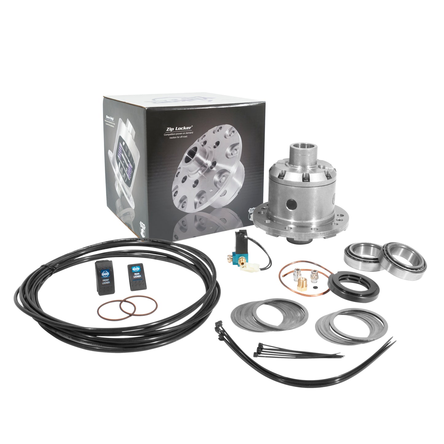 Zip Locker For Dana 30 With 27 Spline Axles 3.73 & Up D30 3.73 & Up 27 Spline Zip Locker Yukon Gear