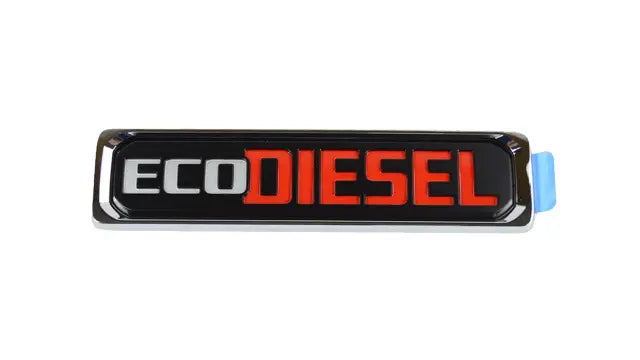 Mopar "EcoDiesel" Fender Emblem 68164914AB
