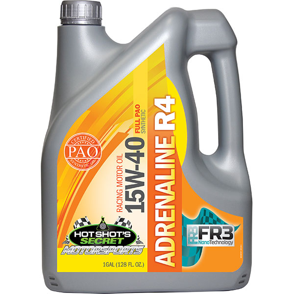 Hot Shot's Secret ADRENALINE R-Series Racing Oil - TAMELESS PERFORMANCE