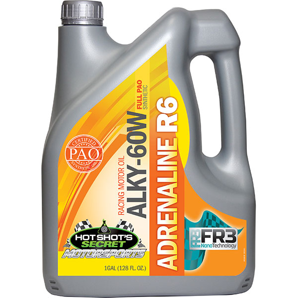 Hot Shot's Secret ADRENALINE R-Series Racing Oil - TAMELESS PERFORMANCE