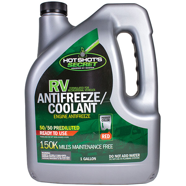 Hot Shot's Secret RV Antifreeze 150K 50/50 Red - TAMELESS PERFORMANCE