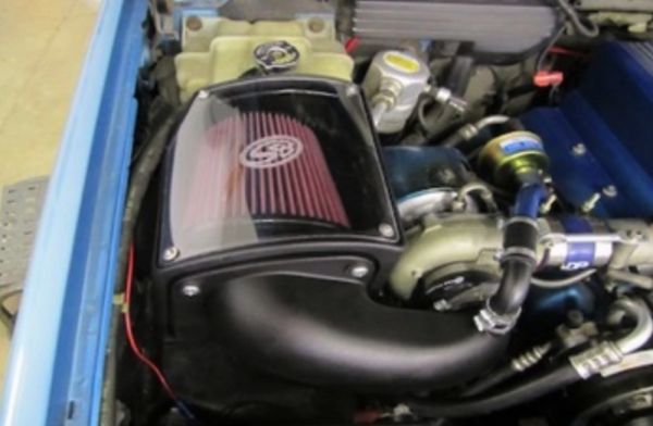 Cold Air Intake Oiled Cotton Cleanable Red S&B