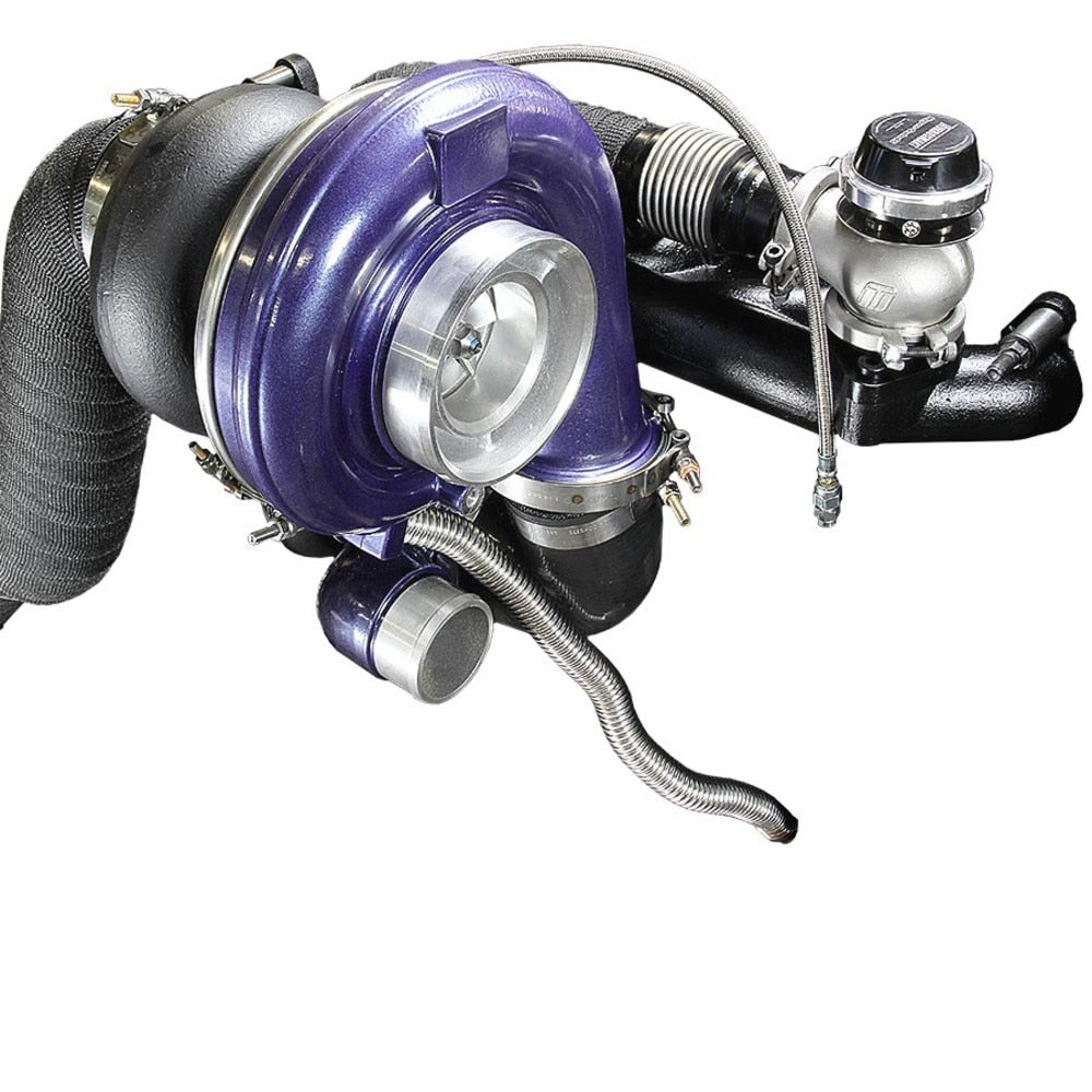 ATS AURORA 3000/5000 COMPOUND TURBO SYSTEM FITS 1994-EARLY 1998 5.9L CUMMINS 202-A35-2164 - TAMELESS PERFORMANCE