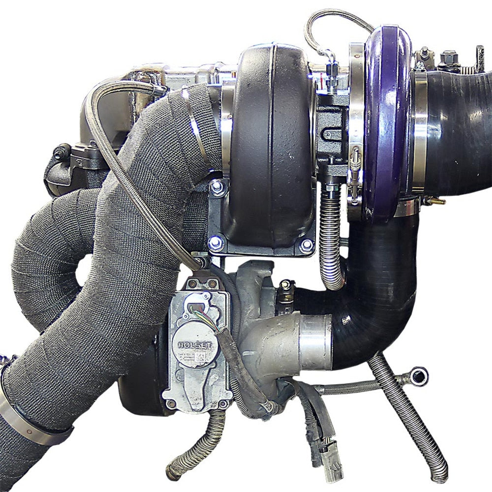 ATS AURORA PLUS 5000 COMPOUND TURBO SYSTEM FITS 2007.5-2009 6.7L CUMMINS 202-952-2326 ATS Diesel Performance