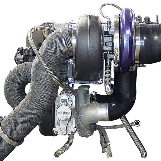 ATS Aurora Plus 5000 / 6000 / 7500 Compound Turbo System Fits 2007.5-2012 6.7L Cummins