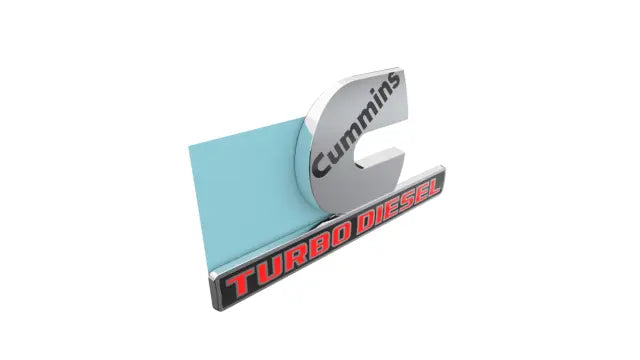 Mopar "Cummins Turbo Diesel" Fender Emblem 68149701AB