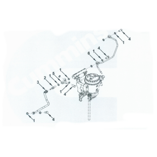 Mopar 10-18 6.7L Cummins Injector Fuel Return Line