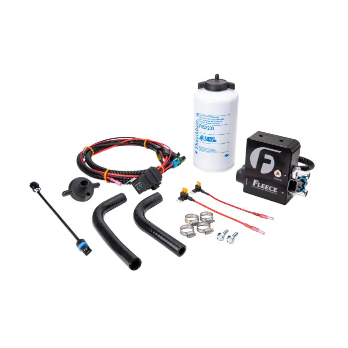 Fleece Performance FPE-DMAX-HFFBA-1116 Auxiliary Heated Fuel Filter Kit for 2011-2016 LML Duramax Fleece Performance