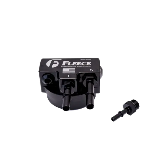 Fleece Performance FPE-FMC-FFB-1124 Fuel Filter Bypass for 2011-2024 6.7L Ford Powerstroke Fleece Performance