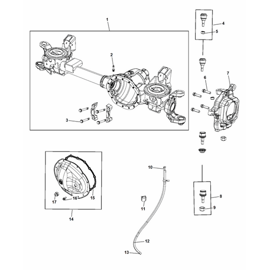 Mopar 03-24 Ram 2500/3500 Mopar Upper Ball Joint