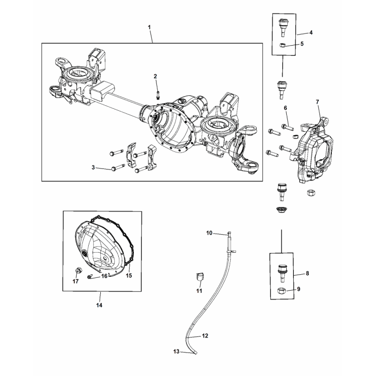 13-24 Ram 3500, 14-24 Ram 2500 Mopar Lower Ball Joint mopar