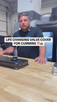 Tameless Performance 2006 to present 5.9 6.7 Cummins Billet Valve Cover