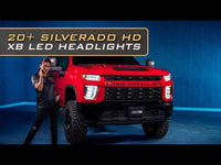 Morimoto Chevrolet Silverado HD (20-24): XB LED Headlights Plug-N-Play Bi-LED Housings