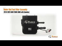 Fleece Performance Under Bed Fuel Filter Assembly For 2019–2024 Ram 2500/3500 6.7L Cummins