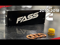 FASS Fuel Systems CFHD1001K 2010-2018 6.7L Cummins Factory Fuel Filter Housing Delete