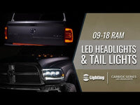 Morimoto Dodge Ram (09-18): GTR Carbide LED Tail Lights