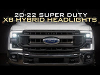 Morimoto Ford Super Duty (20-22): XB Hybrid LED Headlights