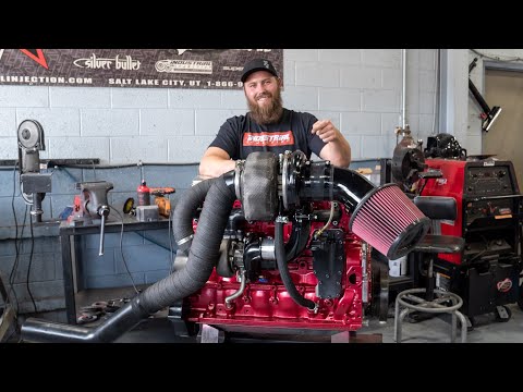 Dodge Quick Spool Compound Turbo Kit For 03-07 3rd Gen 5.9L Cummins Kit Only Industrial Injection