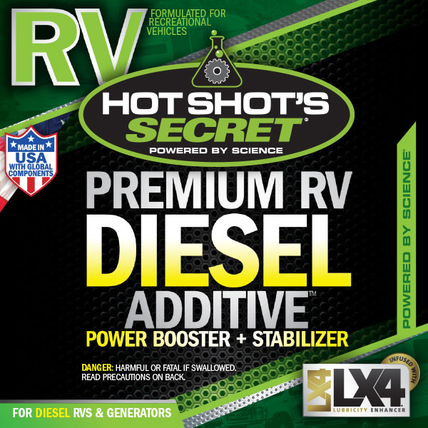 Hot Shot's Secret PREMIUM RV DIESEL ADDITIVE - TAMELESS PERFORMANCE