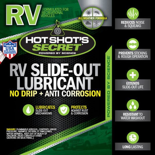 Hot Shot's Secret RV SLIDE-OUT LUBRICANT