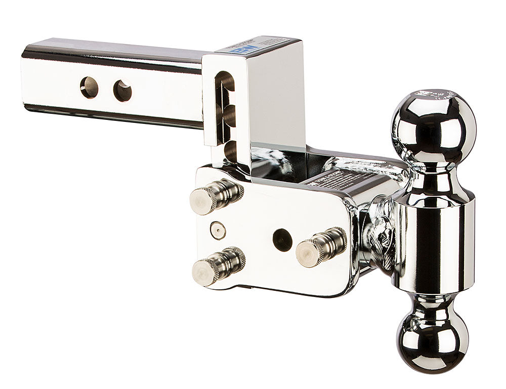 B&W Trailer Hitches TS10033C 2" Model 6 Chrome T&S Dual Ball 2-5/16 X 2 - primary image