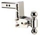B&W Trailer Hitches TS10037C 2" Model 8 Chrome T&S Dual Ball 2-5/16 X 2 - primary image