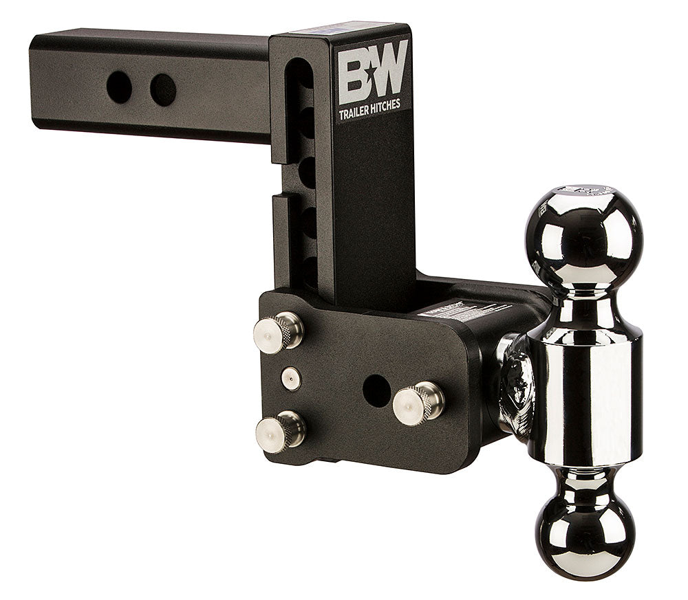 B&W Trailer Hitches TS10038B 2" Model 8 Blk T&S Dual Ball 1-7/8 X 2 - primary image