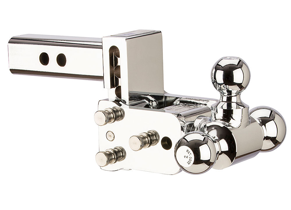 B&W Trailer Hitches TS10047C 2" Model 6 Chrome T&S Tri Ball - primary image