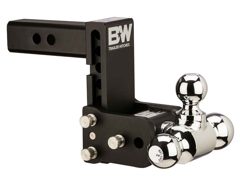 B&W Trailer Hitches TS10048B 2" Model 8 Blk T&S Tri Ball - primary image