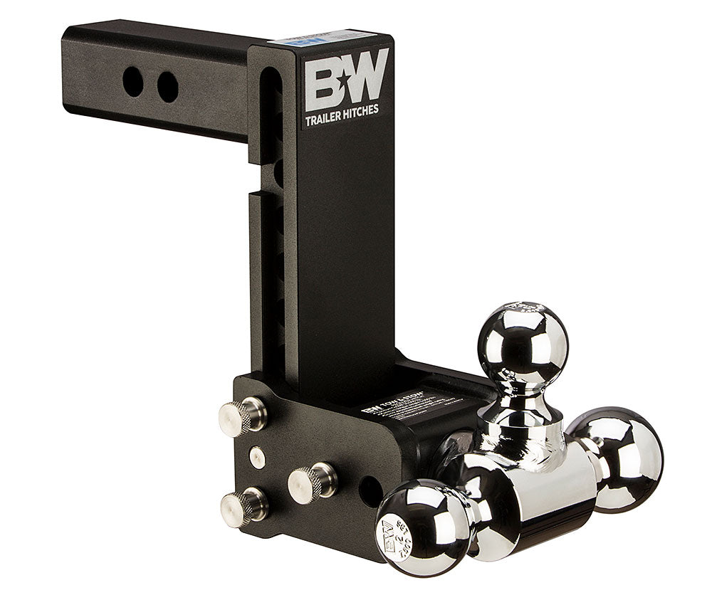B&W Trailer Hitches TS10049B 2" Model 10 Blk T&S Tri Ball - primary image