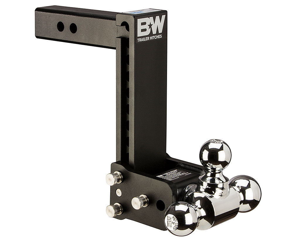 B&W Trailer Hitches TS10050B 2" Model 12 Blk T&S Tri Ball - primary image
