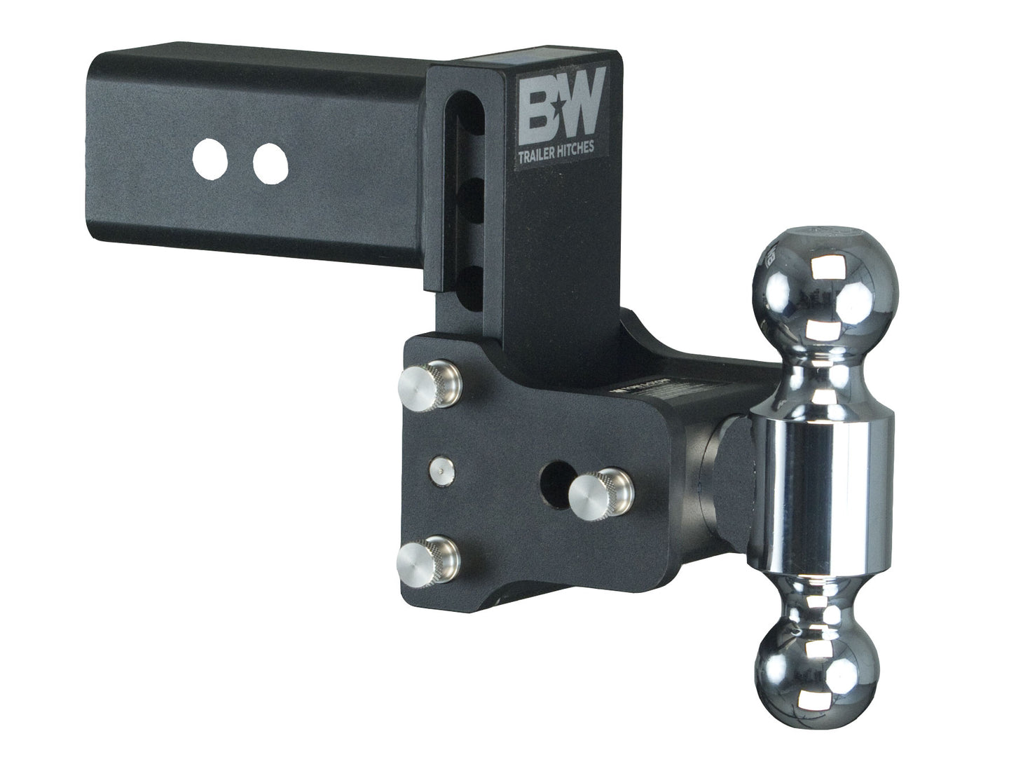 B&W Trailer Hitches TS30037B 3" Model 8 Blk T&S Dual Ball 2-5/16 X 2 - primary image