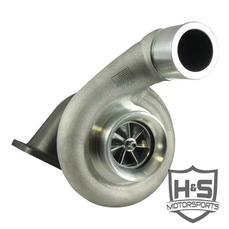 H&S Motorsports - H&S Motorsports Billet 64mm Turbo - 90° Compressor Outlet (Made to Order) at Tameless Performance