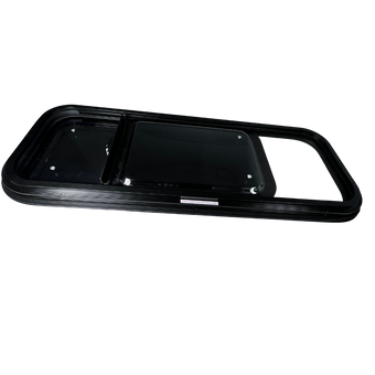 compare product Acrylic Slider Window w/ Clamp Ring (Passenger Side) for Sprinter Van Wideout