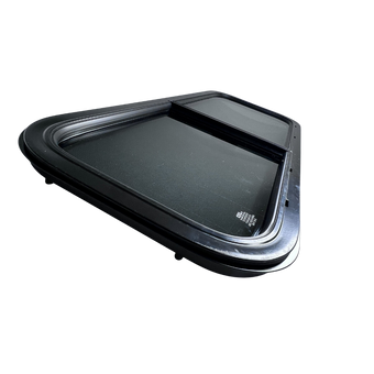compare product CRL Glass Slider Window w/ Clamp Ring (Passenger Side) for Sprinter Van Wideouts