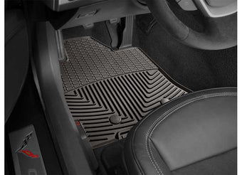 compare product WeatherTech W377CO - 2016–2017 TACOMA FITS ACCESS AND DOUBLE CAB; AUTO TRANS ONLY FRONT RUBBER MATS BLACK