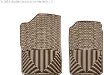 compare product WeatherTech W14TN - 1988–2001 SIERRA/CHEVY CK/BLAZER/YUKON/SUB RUBBER FRONT FLOOR MATS TAN