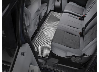 compare product WeatherTech W207GR - 2008–2016 F250/F350/F450/F550 SUPER DUTY CREW CAB REAR RUBBER FRONT FLOOR MATS GREY
